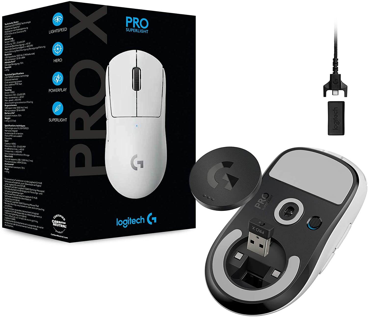 pc周辺機器 logicool g pro x superlight white | www.dwewa.pl